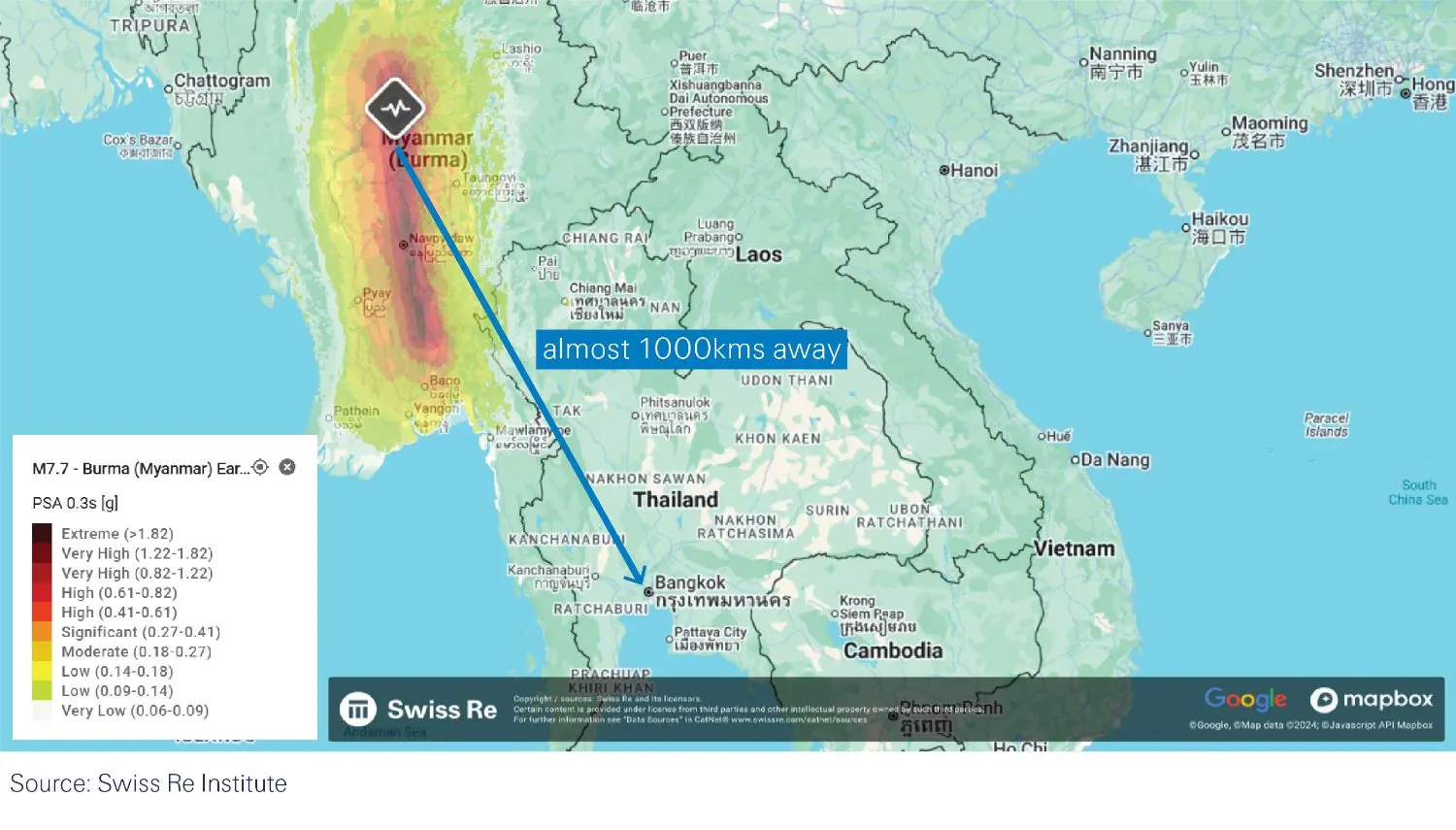 Map for Asia sigma carve out