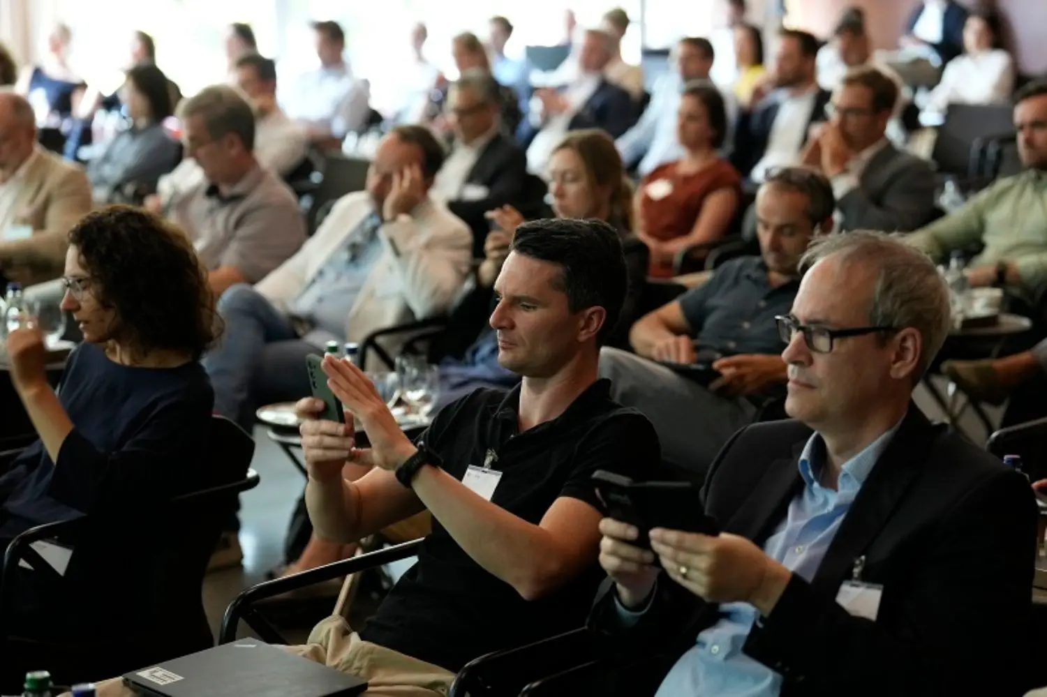 The audience at The Next Web conference.