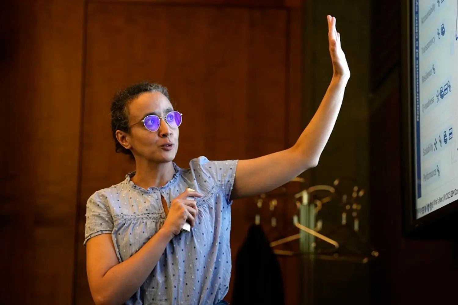 Presentation at Next Web conference
