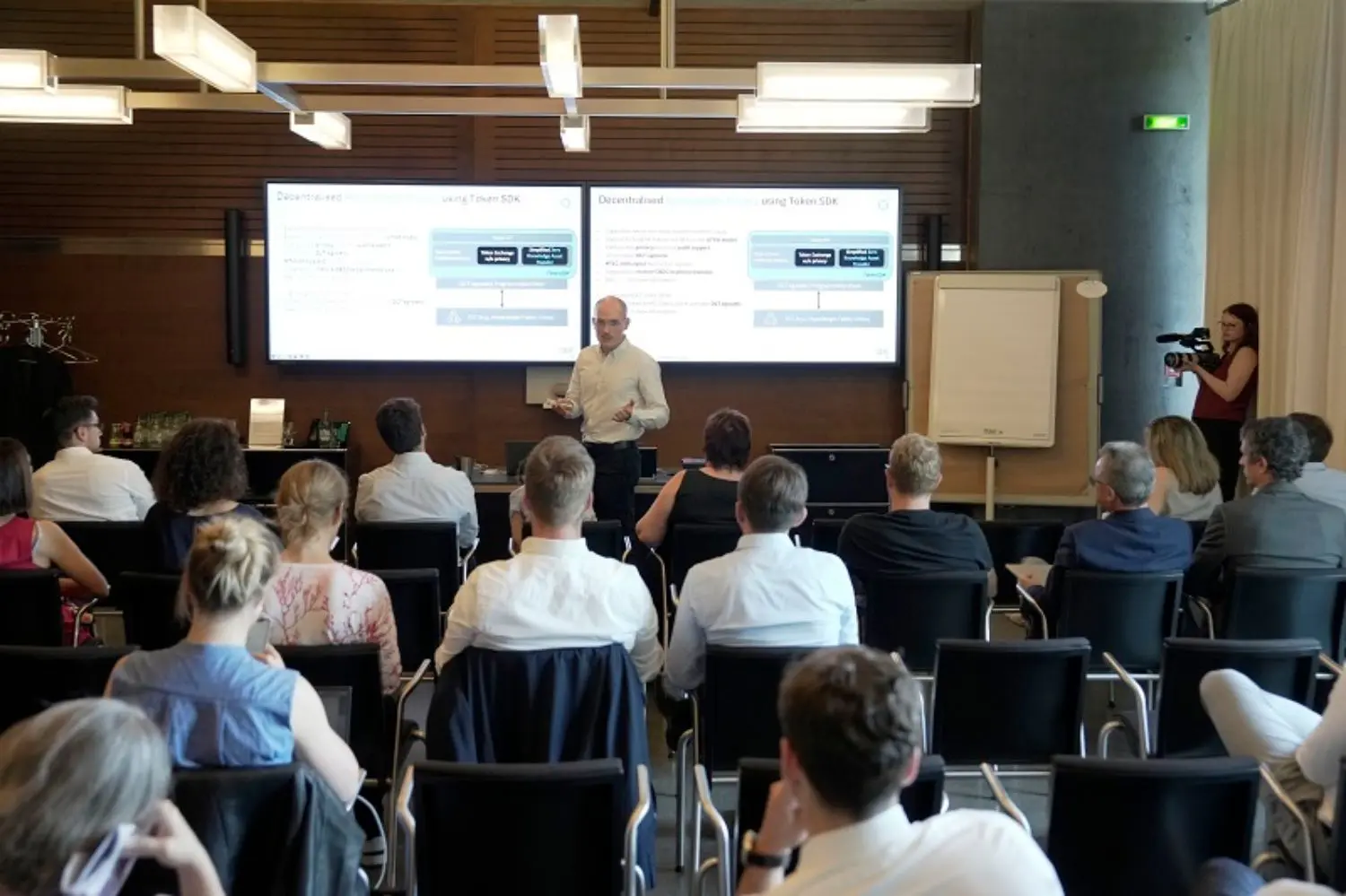Presentation at Next Web conference