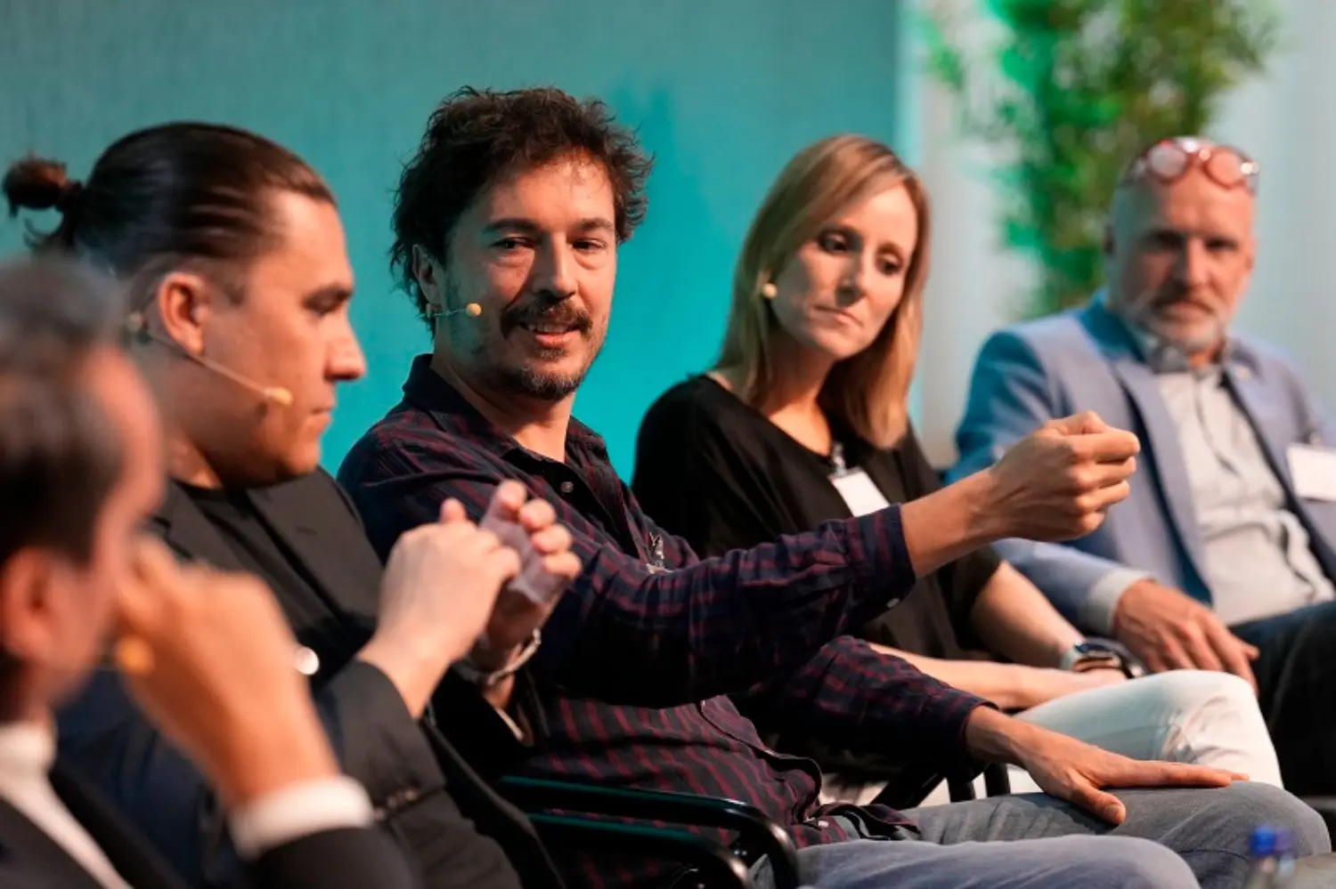 Discussion at the Next Web conference