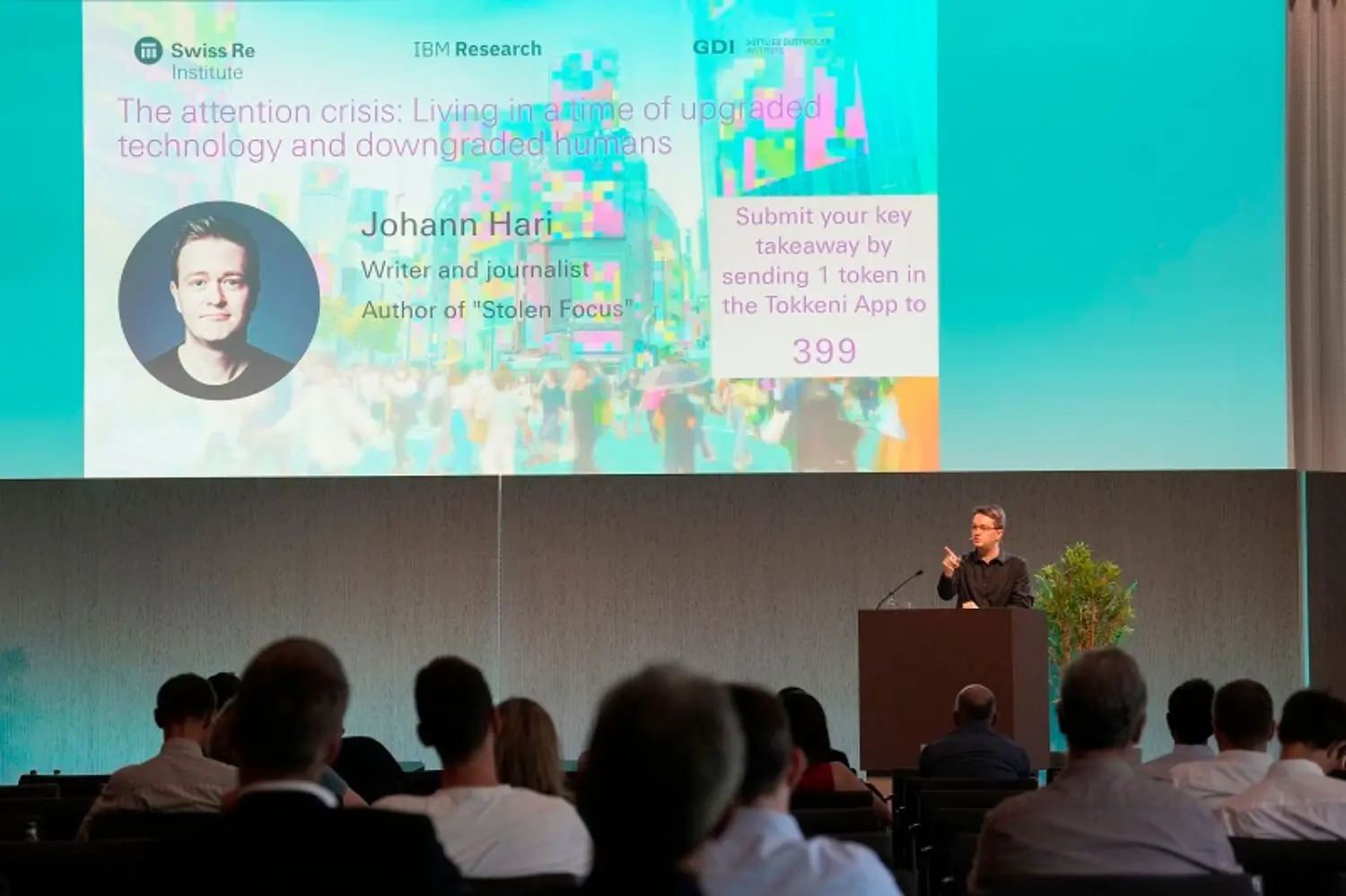 Presentation at the Next Web conference