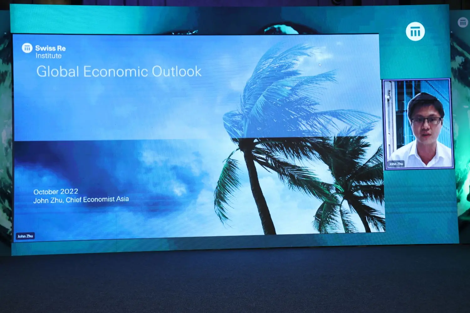  A presentation at the: "Shaping a sustainable future for India: How insurers can help" about the global economic outlook.