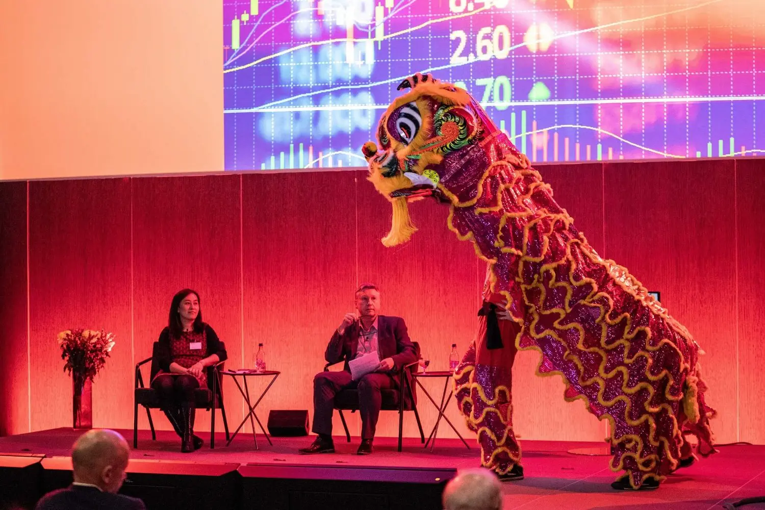 This is a picture from the conference "Fact or Fiction – China Outlook 2022".