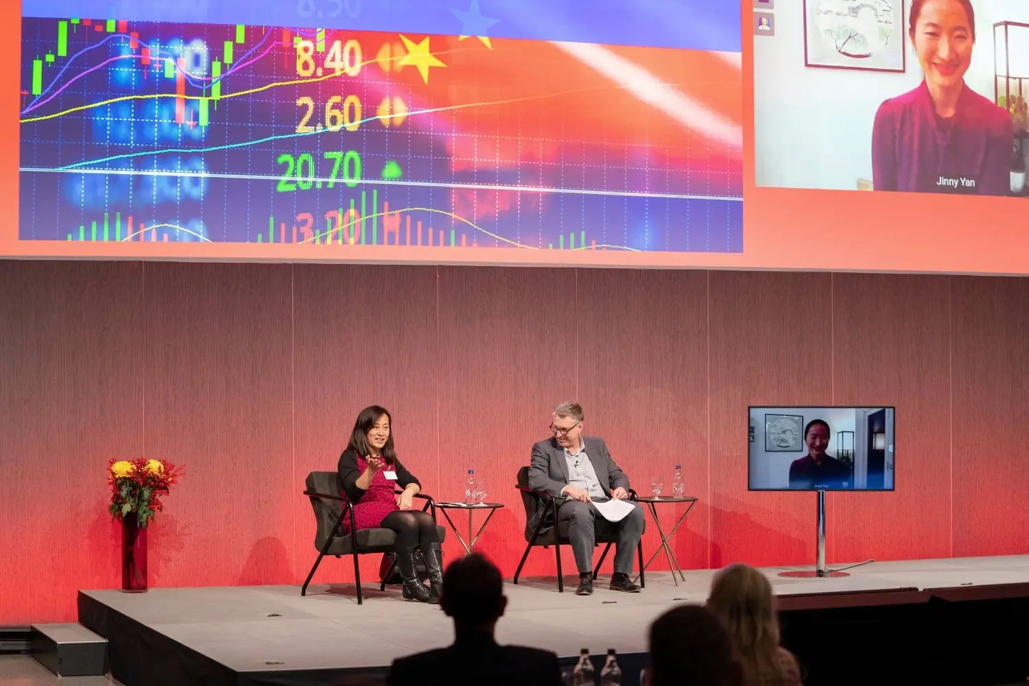 This is a picture from the conference "Fact or Fiction – China Outlook 2022".