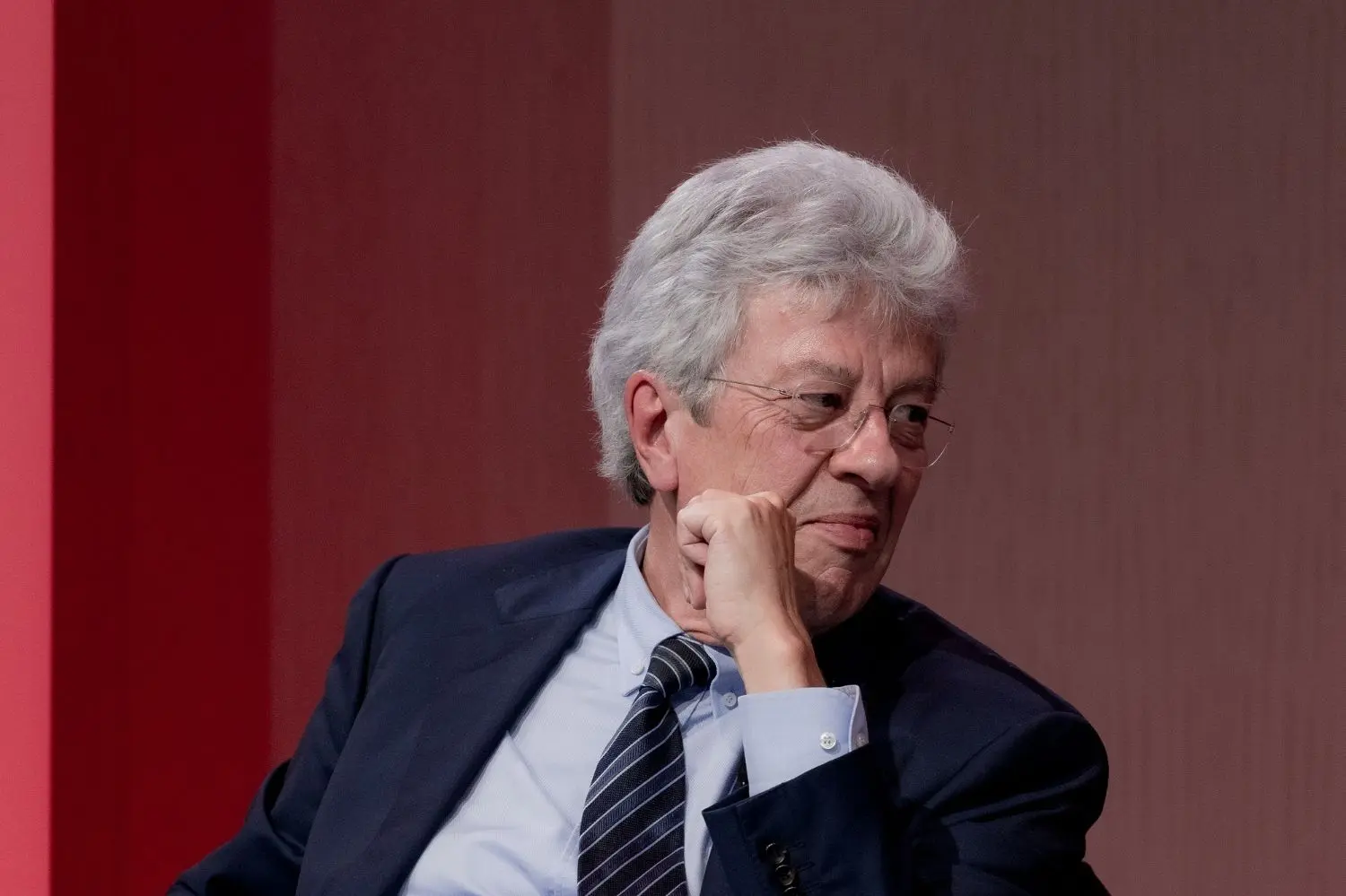 This is a photography which was taken at the IDF Summit event. It shows Michel Liès.