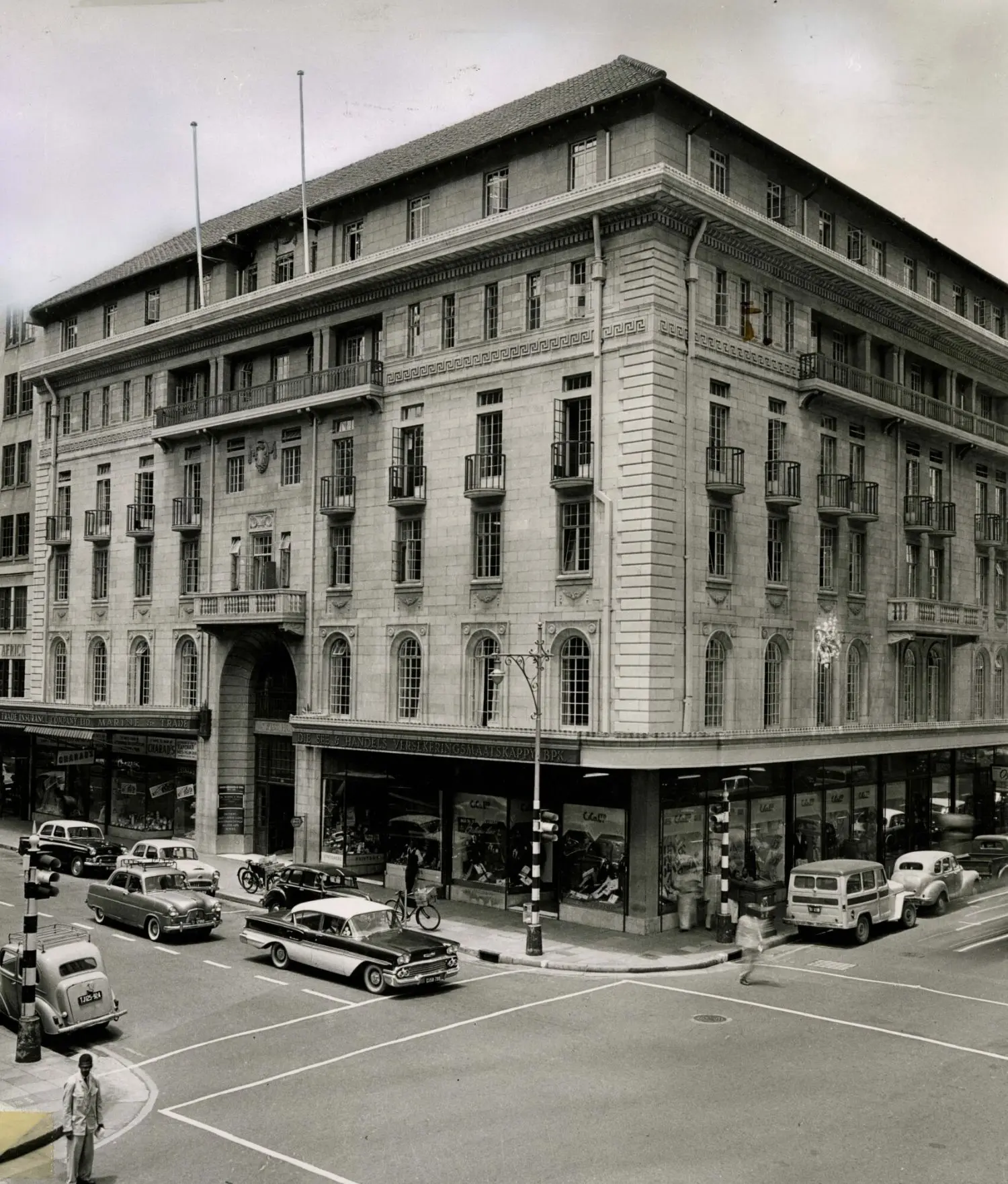 SSA 86 main street 408 Swiss house old building in 1958.
