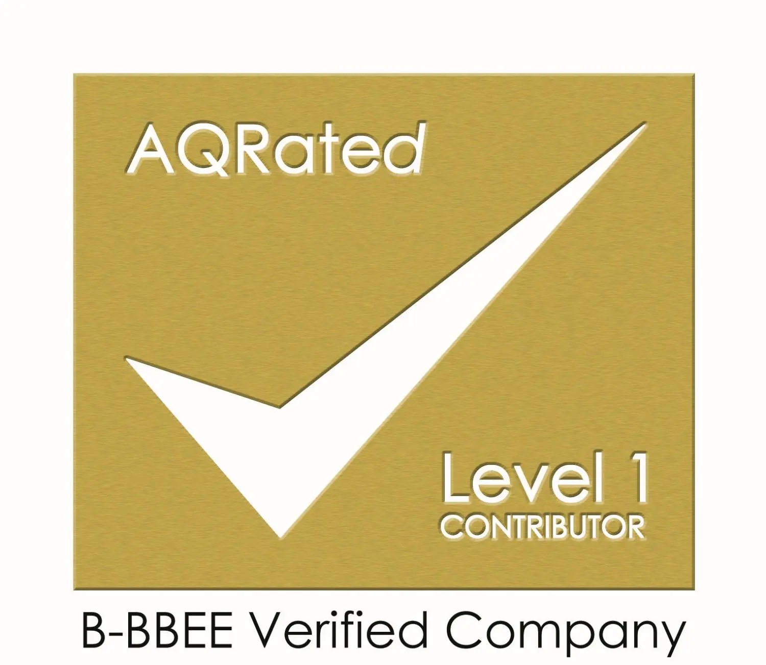 B-BBEE Verified Company label