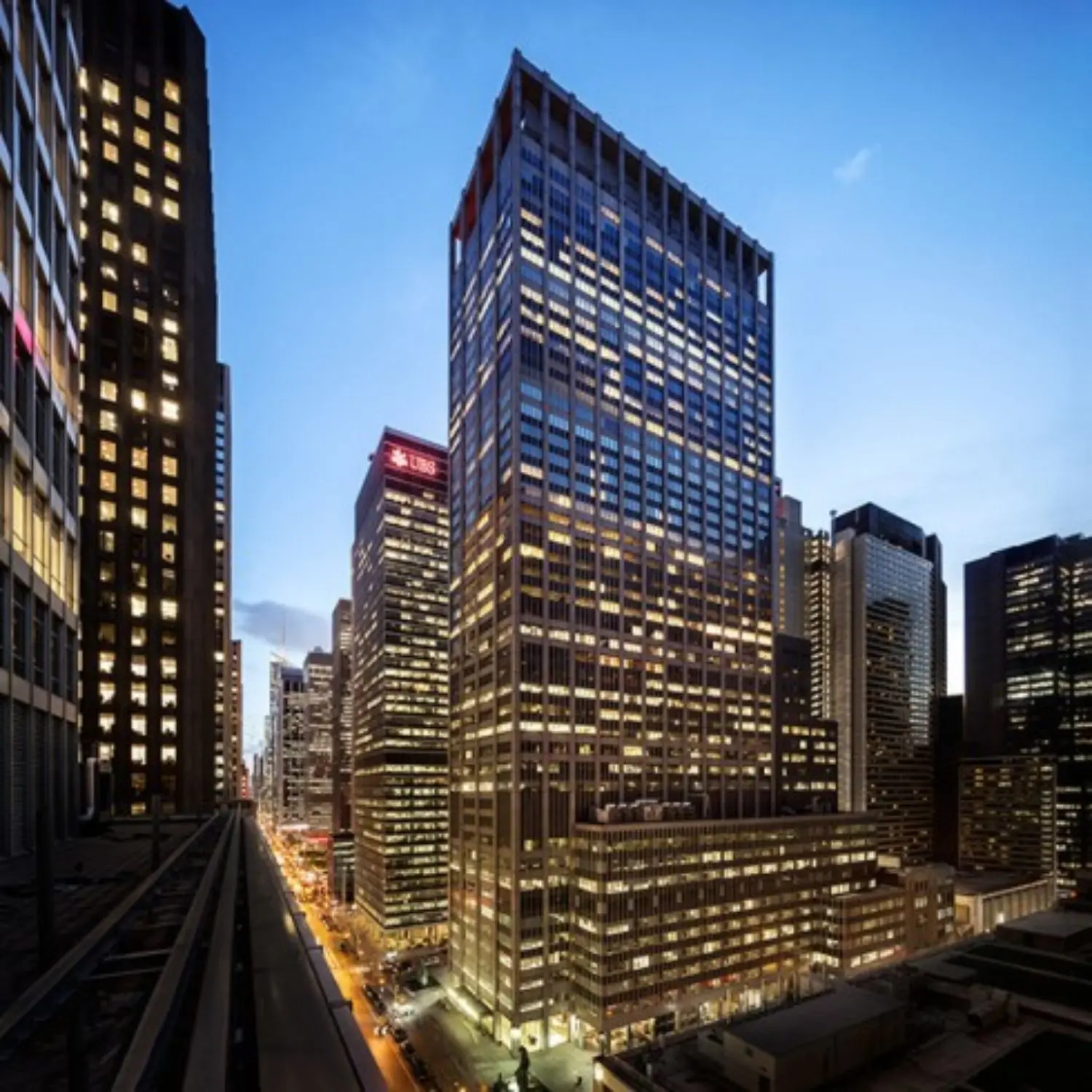 Swiss Re office in New York