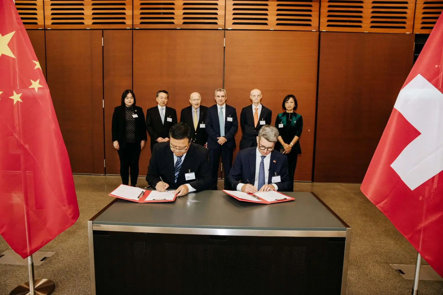 Signing ceremony