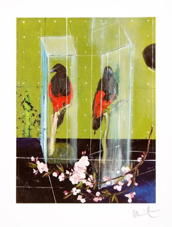 Two Parrots by Damien Hirst | Swiss Re Art