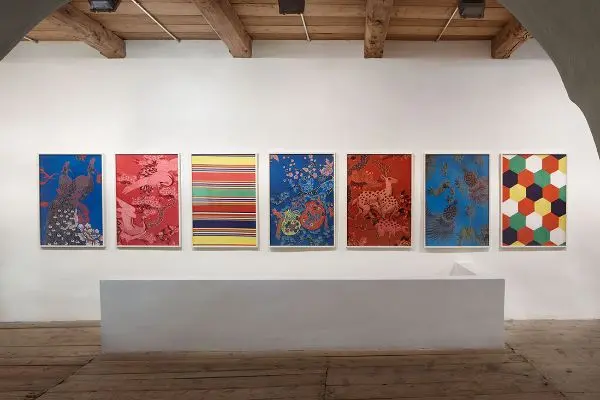 Seven Wishes By Kimsooja Swiss Re Art Kimsooja addresses existential questions with a staggering economy of means. seven wishes by kimsooja swiss re art