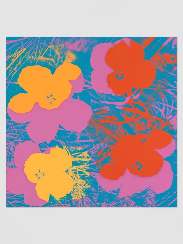 Adam Lister Andy Warhol Flowersプリントアート Andy Warhol Flowers (F. & S. II.64) (Signed Print) 1970